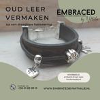 OUD LEER VERMAKEN TOT EEN SIERAAD (als herinnering), Diensten en Vakmensen, Edelsmeden en Sieradenmakers, Gravure