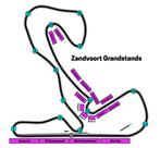 F1 Ticket Zandvoort Grandstand start-finish, Tickets en Kaartjes, Eén persoon, Augustus