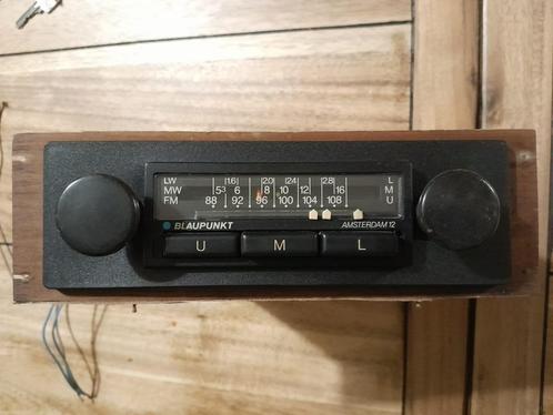 Blaupunkt Amsterdam 12 Retro autoradio 1985 voor oldtimer, Auto diversen, Autoradio's, Gebruikt, Ophalen of Verzenden