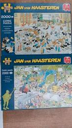 Jan van Haasteren de filmset, de veemarkt elk 2000 stuks, Ophalen of Verzenden, Meer dan 1500 stukjes, Zo goed als nieuw, Legpuzzel