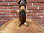 Vintage houten beer., Ophalen of Verzenden