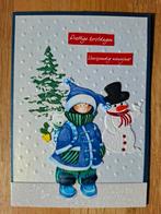 Zelfgemaakte kerstkaart, Hobby en Vrije tijd, Kaarten | Zelfgemaakt, Ophalen of Verzenden, Nieuw, Kerst