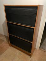 Ikea kast, 3 delig. Met roldeurtjes. HxBxD 140x84x42., Ophalen, 100 tot 150 cm, Meerdere deuren, 50 tot 100 cm