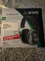 Artelli Pro-Silence FM Koptelefoon - Nieuwstaat!, Ophalen of Verzenden, Zo goed als nieuw, Over oor (circumaural), Overige merken