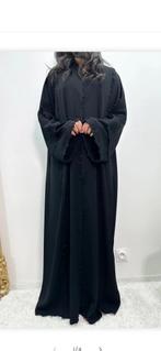 Dubai abaya, Maat 38/40 (M), Overige typen, Zwart, Nieuw