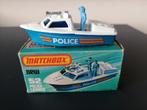 Lesney Matchbox Superfast #52 Police Launch in doosje, Ophalen of Verzenden, Zo goed als nieuw, Auto