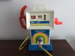 Vintage Fisher price benzinepomp benzine pomp 984, Ophalen of Verzenden, Gebruikt, Speelset, Met geluid