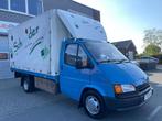 Ford Transit FT 100 L 2.0 Benzine! 3-Zitter! 1e Eigenaar!, Stof, Gebruikt, 4 cilinders, Blauw