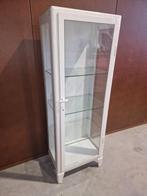 vintage apothekerskast medicijnkastkast vitrine kast, Ophalen, Vintage, 50 tot 100 cm, Glas