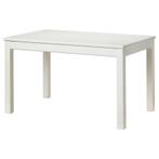 tafel IKEA wit Laneberg, Huis en Inrichting, Tafels | Eettafels, 50 tot 100 cm, 150 tot 200 cm, Gebruikt, Rechthoekig