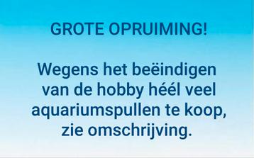 Heel veel aquariumspullen! beschikbaar voor biedingen