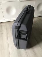 Grote grijze American Tourister Oyster koffer op 2 wielen, Gebruikt, Hard kunststof, Slot, American Tourister