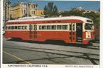 SAN FRANCISCO CHARLEROI PCC AMERIKAANS TYPE BELGIË DEN HAAG, Ophalen of Verzenden, Zo goed als nieuw, Tram, Kaart of Prent