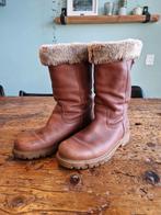 Panama Jack Leren Laarzen - Maat 38 - Cognac, Hoge laarzen, Bruin, Ophalen of Verzenden, Zo goed als nieuw