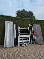 Super nette aluminium rolsteiger 10.20 zeer uitgebreid, Doe-het-zelf en Verbouw, Steigers, Ophalen, Zo goed als nieuw, Rolsteiger of Kamersteiger