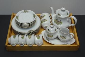 Servies Bavaria Nederlandse kastelen, kompleet en gaaf. beschikbaar voor biedingen