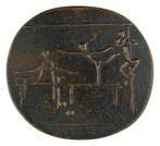 Inka Klinckhard - Penning, 1972 : Gereedschaps-turnen º, Verzenden, Brons, Nederland
