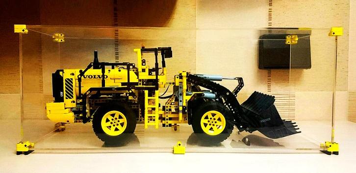 Showcase voor 42030 Volvo Wheel Loader Nieuw, Kinderen en Baby's, Speelgoed | Overig, Nieuw, Jongen of Meisje, Ophalen of Verzenden