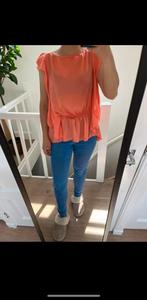 Josh V zalmroze blouse maat S / 36, Kleding | Dames, Ophalen, JOSH V, Zo goed als nieuw, Roze