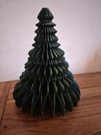 Prachtige papieren groen met gouden kerstboom, Ophalen of Verzenden, Zo goed als nieuw