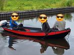 Stalen sloep + 7,5 pk Honda motor + Pega trailer, Ophalen, Gebruikt