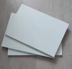 Geplastiviseert spaanplaat wit, 4 planken, Minder dan 25 mm, Ophalen of Verzenden, Plank, Minder dan 200 cm