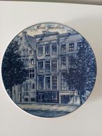 Delfts blauw bordje Anne Frankhuis, Antiek en Kunst, Ophalen of Verzenden