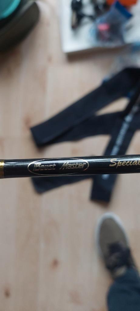 Shimano Beastmaster Special Jigging 180 Heavy  14-28 grams, Watersport en Boten, Hengelsport | Algemeen, Zo goed als nieuw, Werphengel