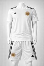 Adidas Curaçao uit Shirt + Short – Maat M (Slim Fit), Ophalen of Verzenden, Nieuw, Blauw, Voetbal