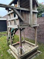 Houten speeltoestel tuin, Kinderen en Baby's, Speelgoed | Buiten | Speeltoestellen, Ophalen, Glijbaan