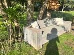 Steigerhouten Tuinbank, Tuin en Terras, Tuinbanken, Ophalen, Gebruikt, Hout
