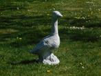 Beeld Gans - 60 cm - Vol Steen, Tuin en Terras, Tuinbeelden, Ophalen of Verzenden, Steen, Dierenbeeld