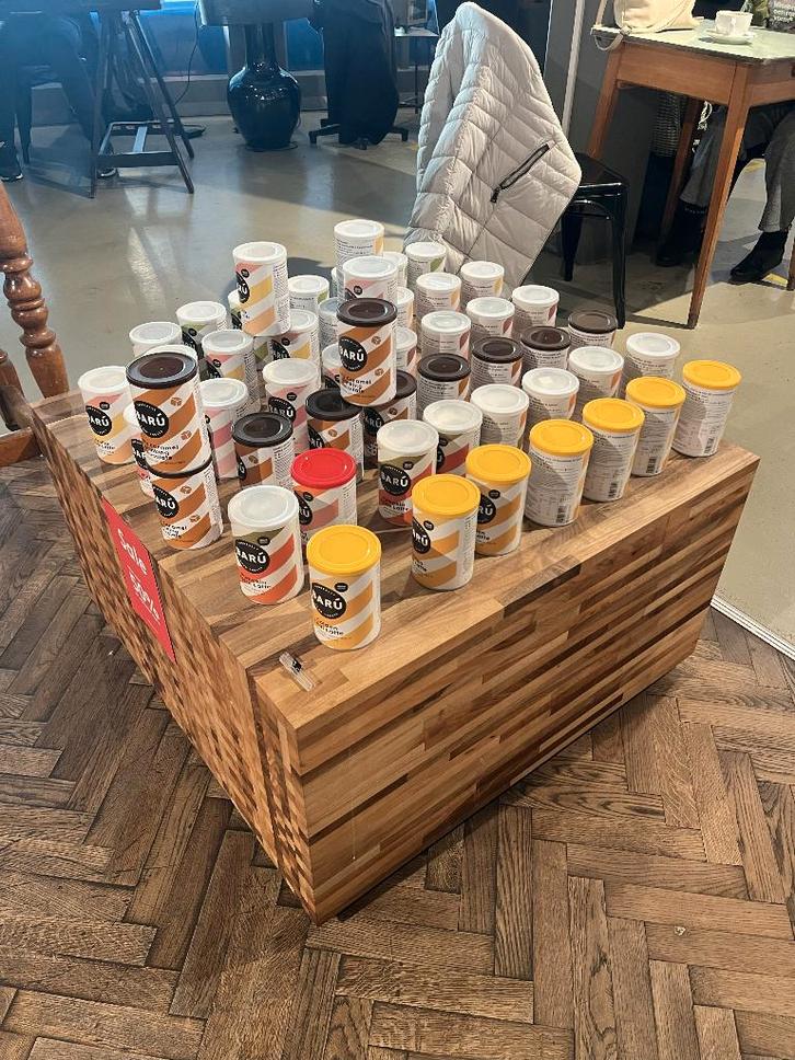 Houten display blok, Huis en Inrichting, Kasten | Overige, Ophalen