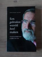 Jonathan Sacks - Een gebroken wereld heel maken, Ophalen of Verzenden, Gelezen, Jonathan Sacks