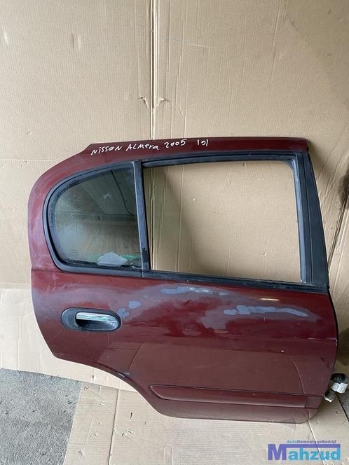 NISSAN ALMERA ROOD AX5G Rechts achter deur portier, Auto-onderdelen, Carrosserie en Plaatwerk, Deur, Nissan, Gebruikt, Ophalen of Verzenden