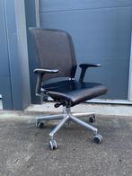 Interstuhl Xantos X272 Bureaustoel Zwart leder/ Mesh, Ophalen, Gebruikt, Zwart, Bureaustoel