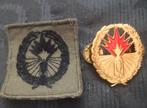 KL 2 brevetten Algemene vuursteun systemen, Verzamelen, Militaria | Algemeen, Ophalen of Verzenden, Landmacht, Nederland, Embleem of Badge