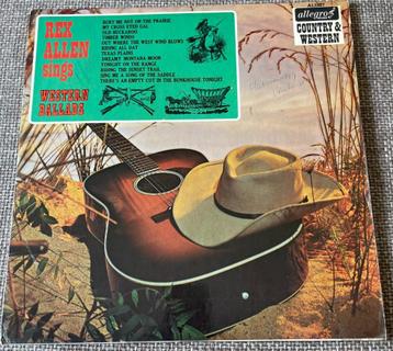 LP Rex Allen sings Western Ballads 1967 beschikbaar voor biedingen