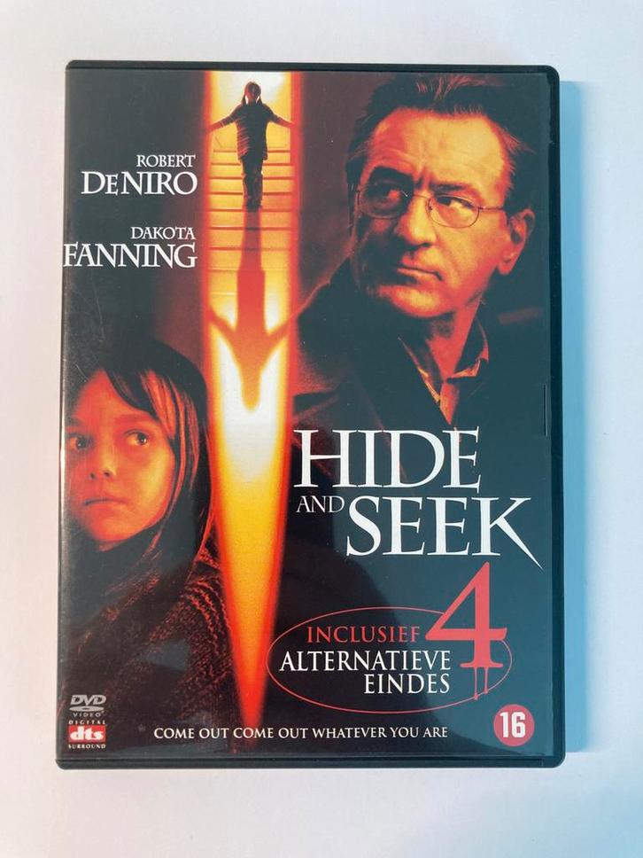Hide and Seek, 2005 / DVD / Versie met 4 alternatieve eindes, Cd's en Dvd's, Dvd's | Horror, Zo goed als nieuw, Spoken en Geesten