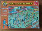Jan van Haasteren wk vrouwenvoetbal 1000 stukjes, Ophalen of Verzenden, 500 t/m 1500 stukjes, Zo goed als nieuw, Legpuzzel