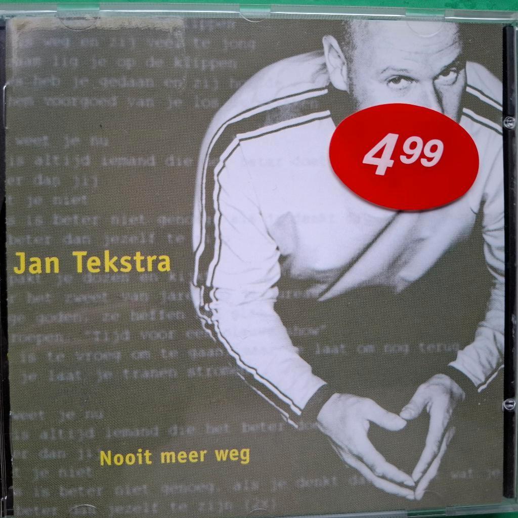 JAN TEKSTRA - NOOIT MEER WEG, Ophalen of Verzenden, Zo goed als nieuw, Levenslied of Smartlap