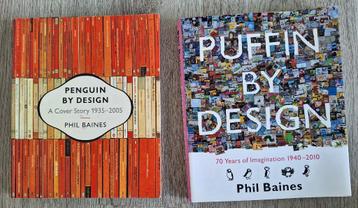 Penguin by design en Puffin by design Phil Baines beschikbaar voor biedingen