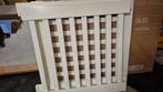 Houten box met lade en wieltjes - Sprang-Capelle, Kinderen en Baby's, Boxen, Ophalen, Zo goed als nieuw, Vierkant, In hoogte verstelbaar