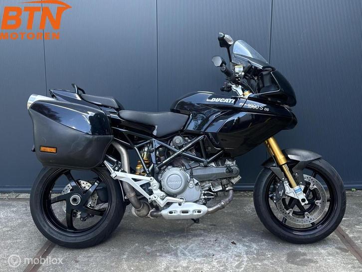 *VERKOCHT* Ducati Multistrada 1000 S DS Ohlins Desmo 1100, Motoren, Motoren | Ducati, Bedrijf, Toermotor, meer dan 35 kW, Handvatverwarming