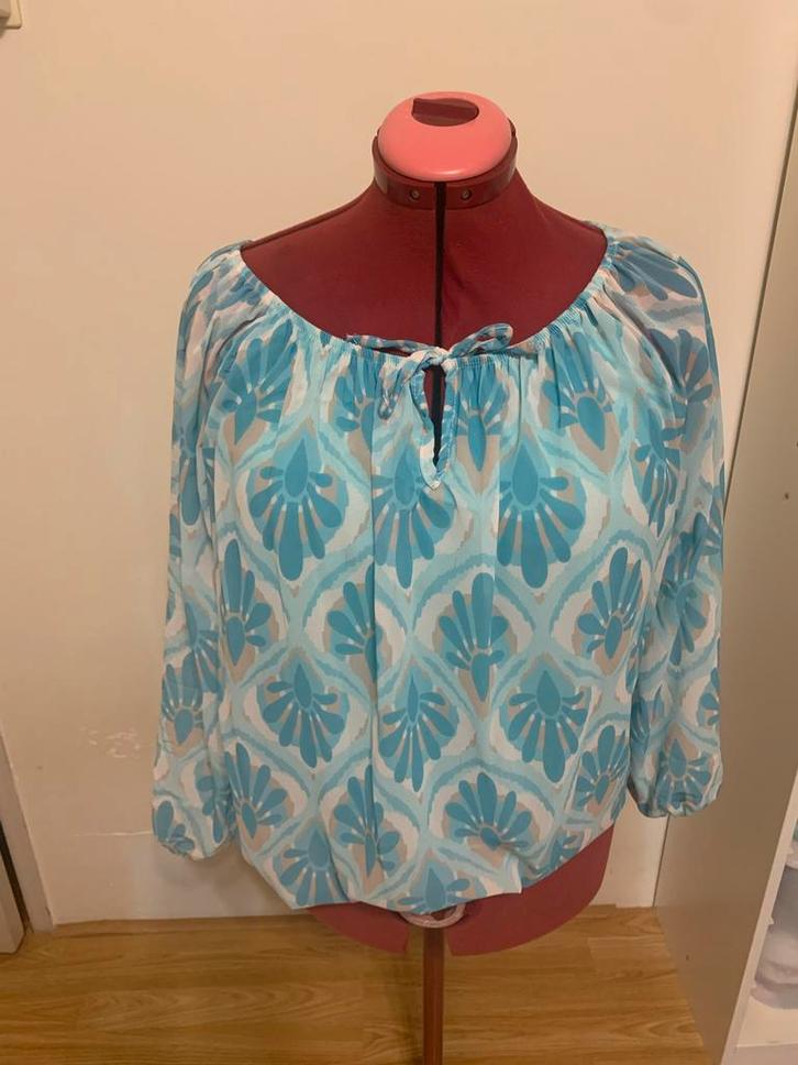 Vrolijke Tuniek Blouse Maat 44 Nieuw, Kleding | Dames, Blouses en Tunieken, Nieuw, Maat 42/44 (L), Overige kleuren, Ophalen of Verzenden