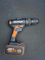 Worx WX371.3 Accuklopboormachine, Ophalen of Verzenden, Minder dan 400 watt, Variabele snelheid, Zo goed als nieuw