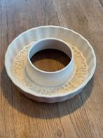 Vintage keramische puddingvorm / bakvorm / tulbandvorm, Ophalen of Verzenden, Gebruikt