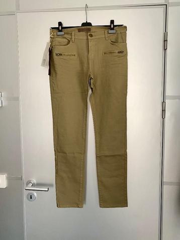 F461 Nieuw: jeans Jade Twelve: mt 32=M=40 broek olijf-groen beschikbaar voor biedingen