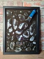 Grey Goose fles verwerkt in een lijst met Epoxy, Antiek en Kunst, Ophalen of Verzenden