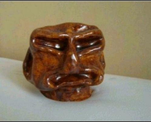 T.k Exclusief desig hoofd desigobject kunstobject desig kop, Antiek en Kunst, Kunst | Beelden en Houtsnijwerken, Ophalen